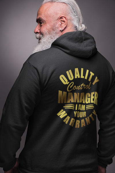 Gold QC Manager Hoodie - QC-Collective