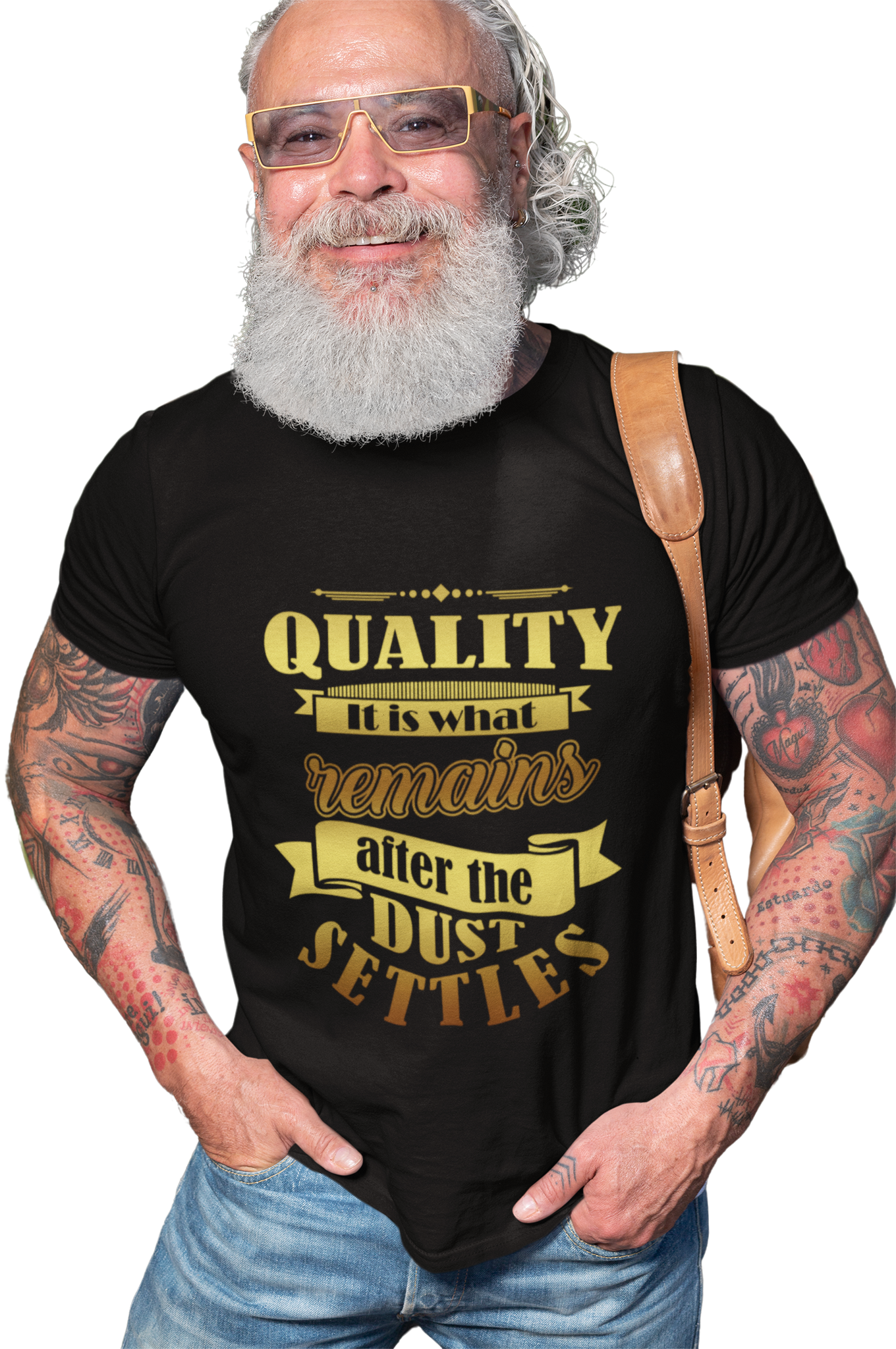 Banner Dust Settles T-shirt - QC-Collective